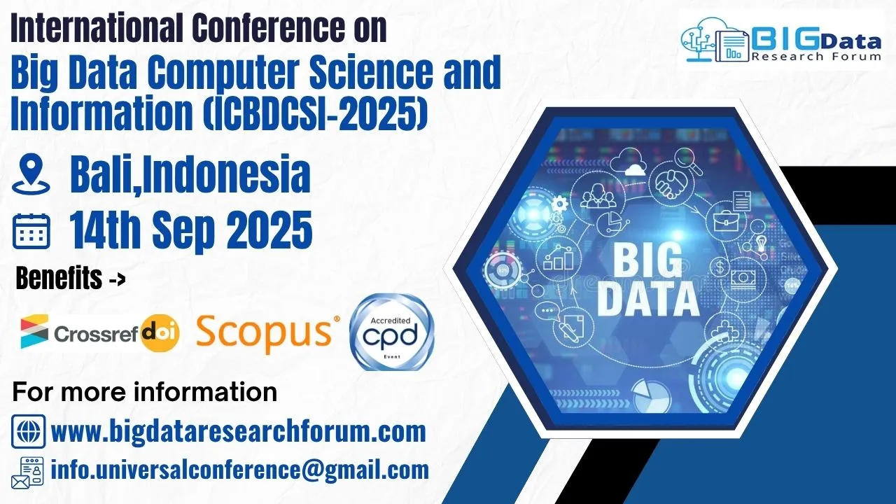 Big Data Computer Science and Information Conference in Indonesia